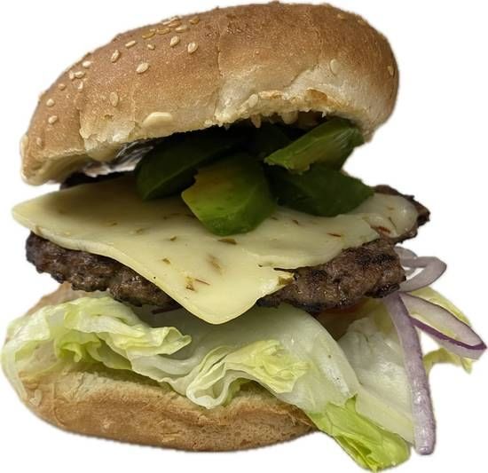 Avocado Burger.
