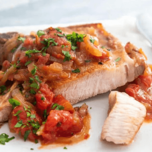 Pork Chops Pizzaiola.