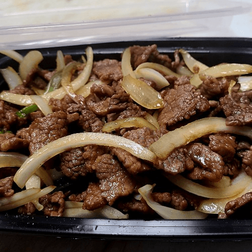 Mongolian Beef Include Rice Only