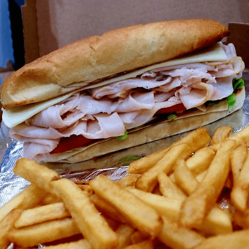 8" Cold Sub and Fries