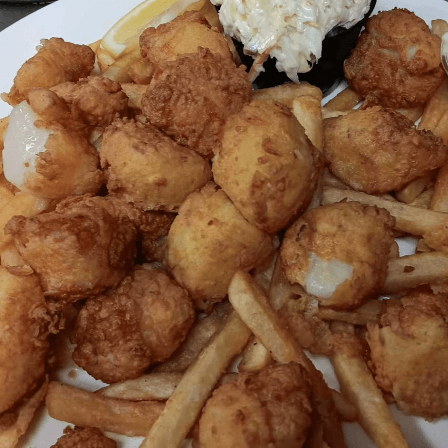 Fried Scallops.