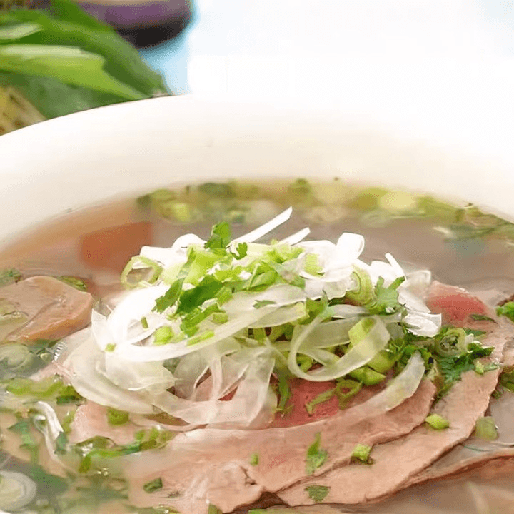 51. Phở Chín, Bò Viên - Brisket & Beef Ball.
