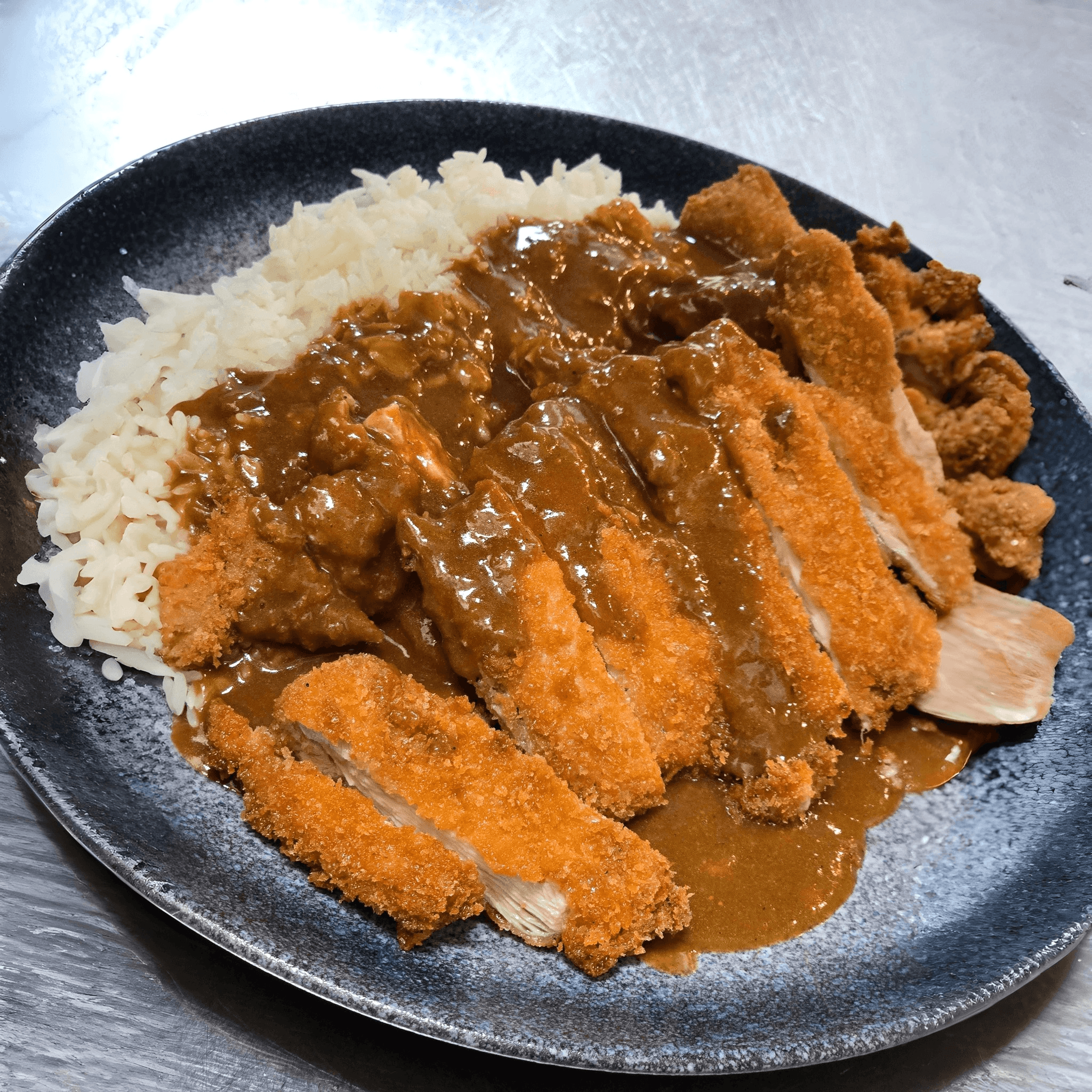 Chicken Katsu Curry Rice.