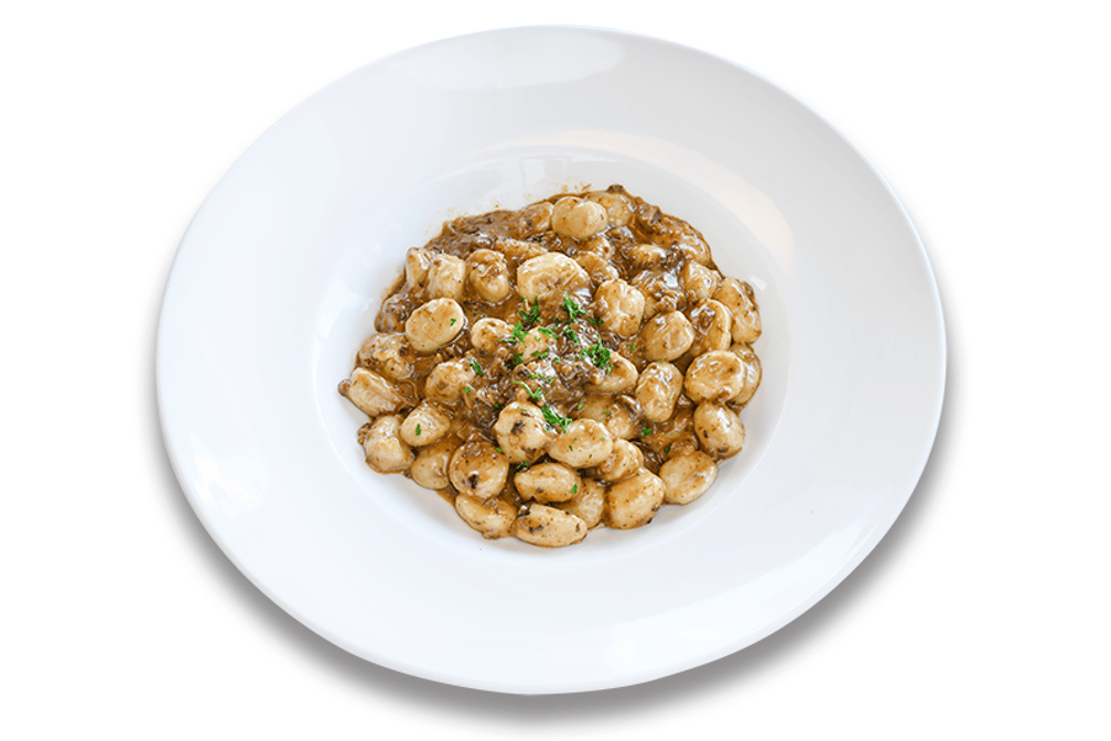Gnocchi & Porcini Mushroom Sauce Pasta.