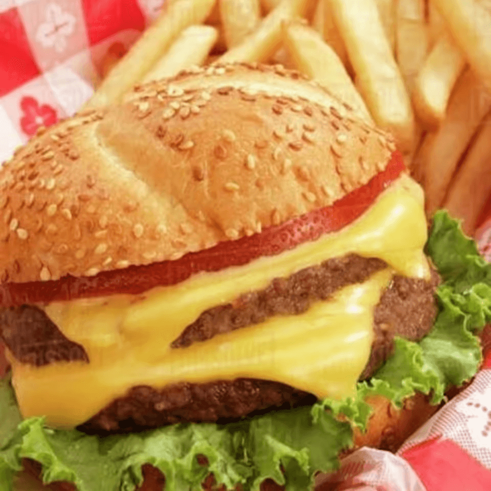 Combo #11: Double Decker Cheeseburger.