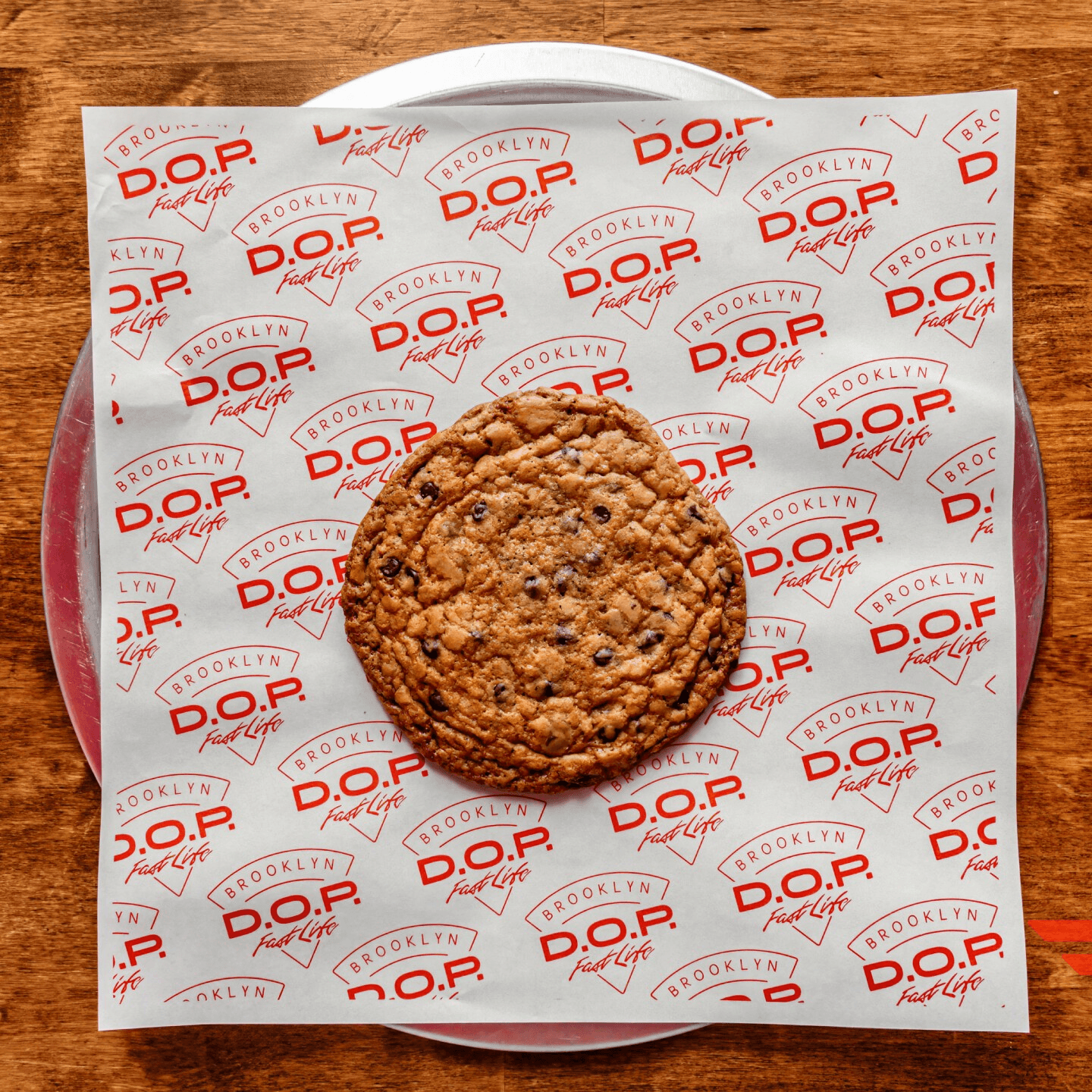 Homemade Chocolate Chip Cookie.