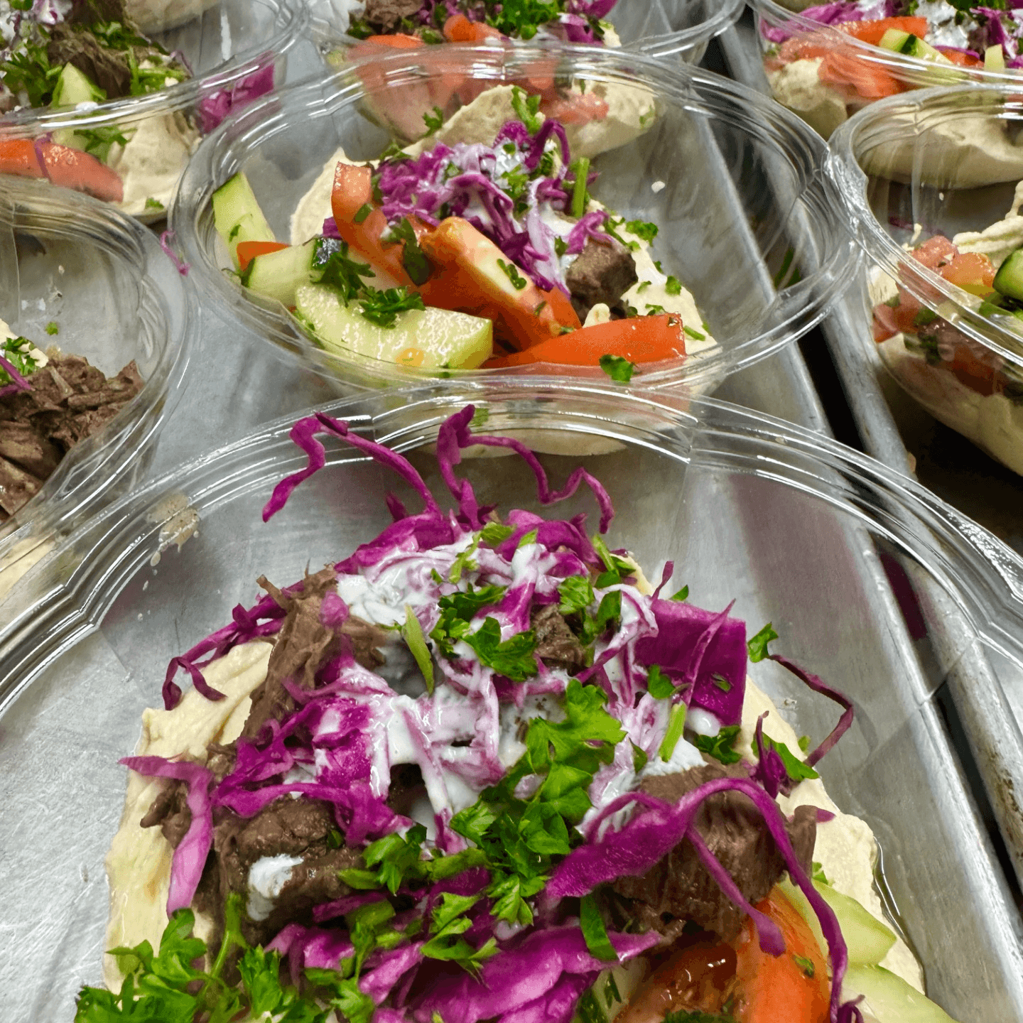  Slow-Roasted  Chicken Shawarma Platter