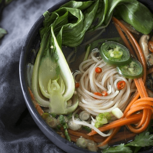 9. Pho Vegetable  (Pho with Mix Vegetable)
