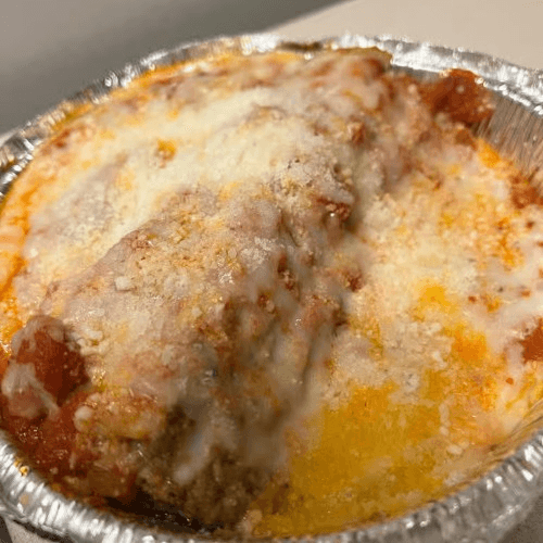 Meat Lasagna.