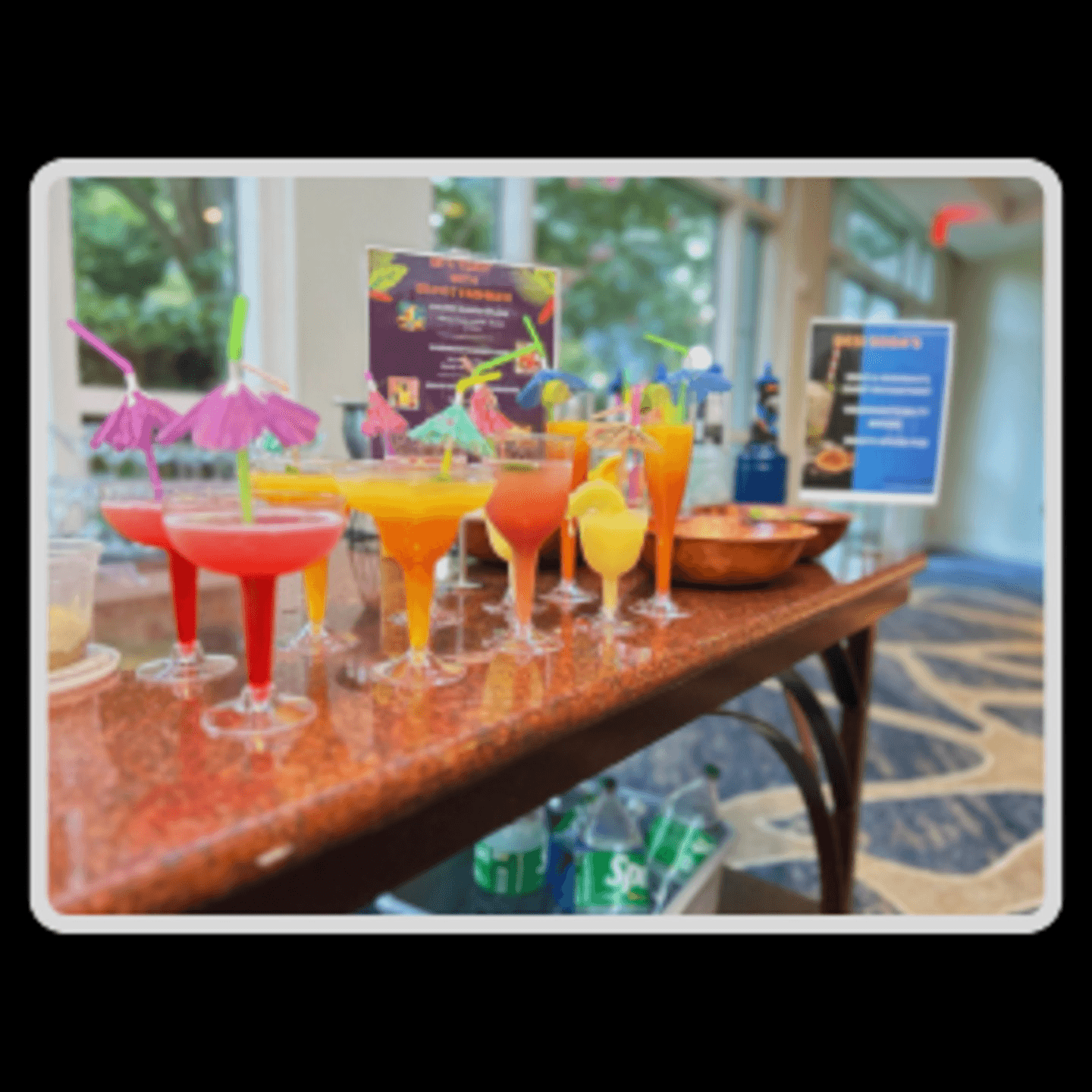 Live Counters & Full Buffet Displays