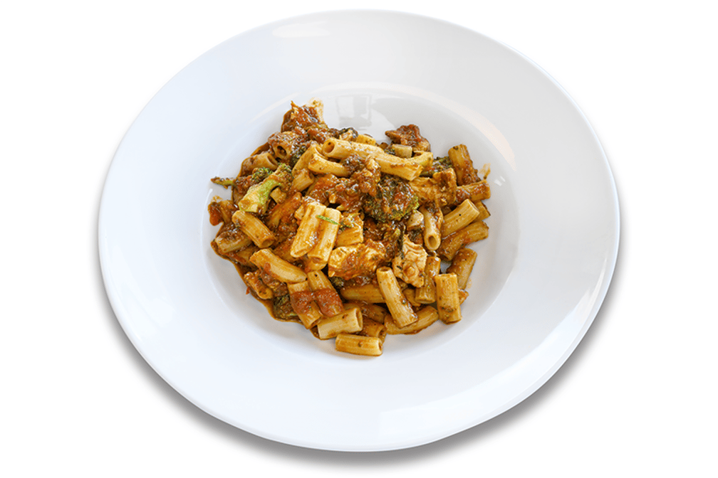 Ziti Trapanese Pasta.