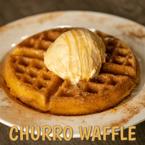 Churro Waffle.