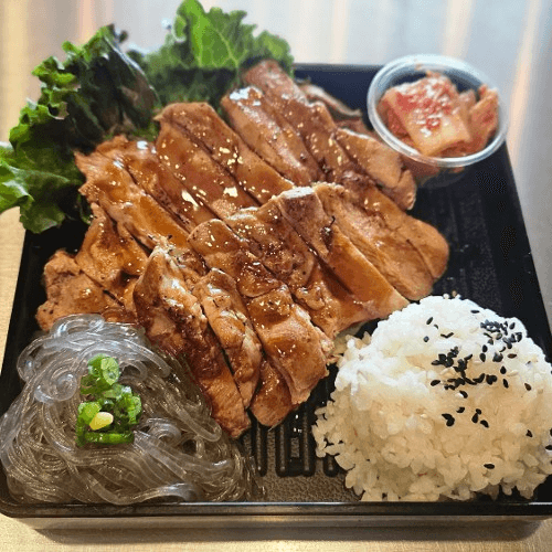 Teriyaki chicken plate