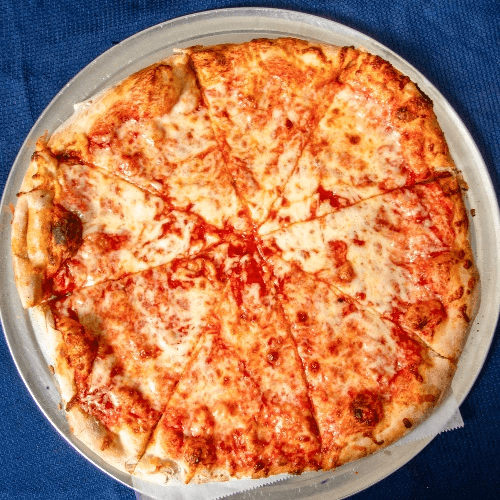 Plain Cheese Pizza.