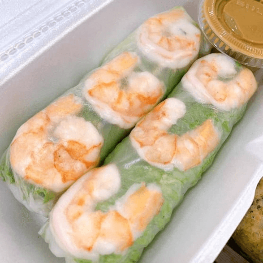 A2. Fresh Spring Roll (2 pieces).