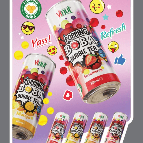 Popping Boba Bubble Tea.