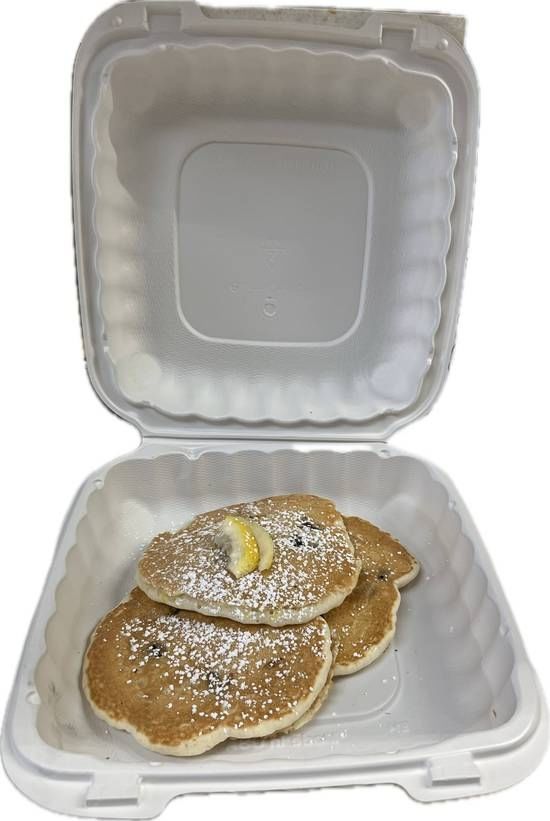 Blueberry Lemon Pancakes.