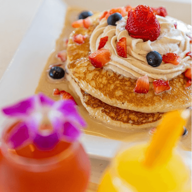 Tres Leches Pancakes.