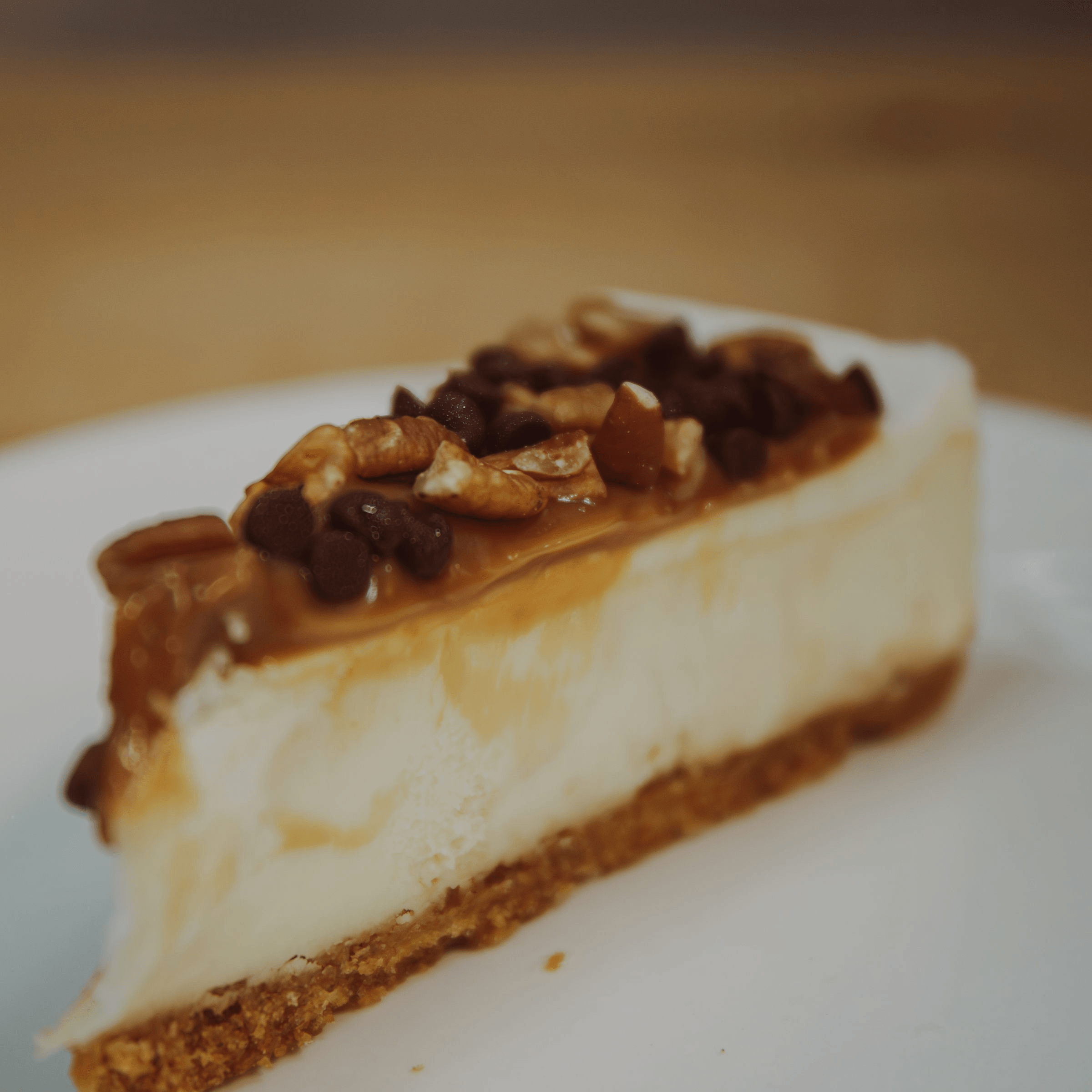 Turtle Cheesecake.