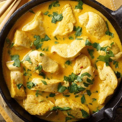 Coconut Chicken Curry.