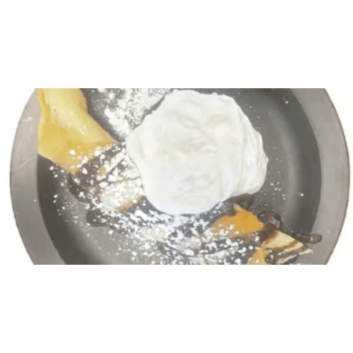 Custard Crepe.