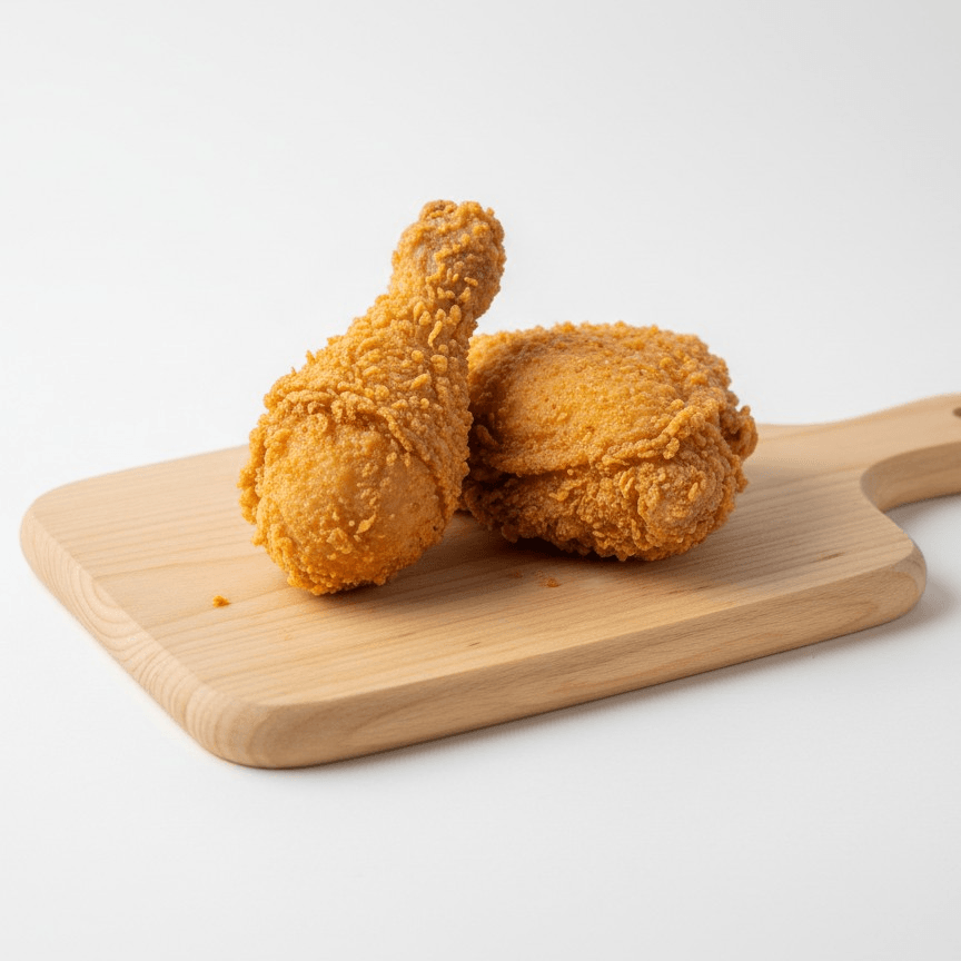 2PC MIXED FRIED CHICKEN.