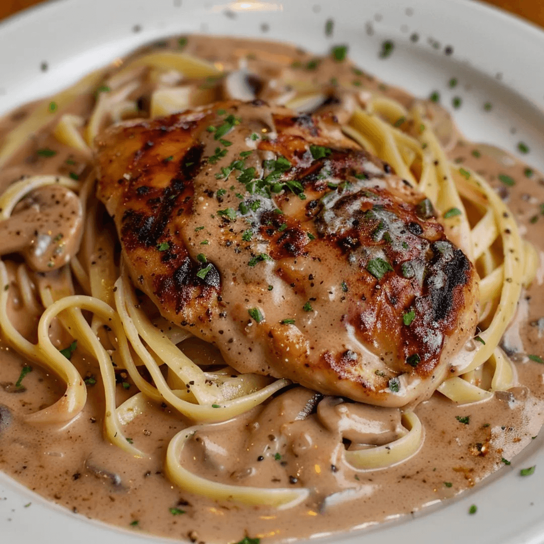 Chicken Marsala Tray.
