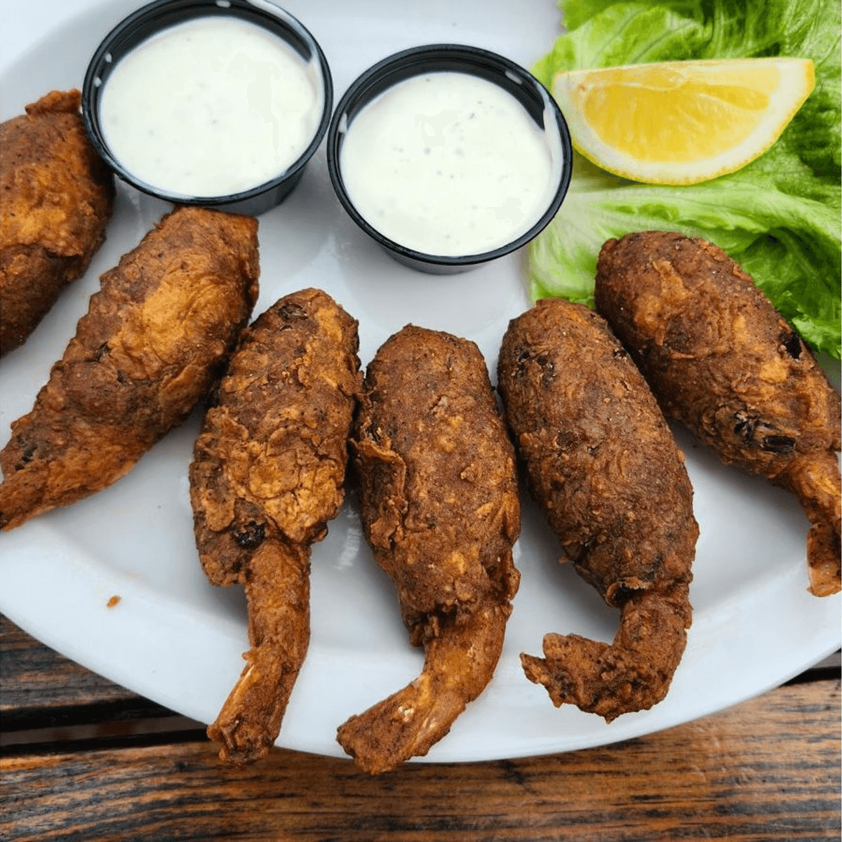 Boudin Stuffed Shrimp.