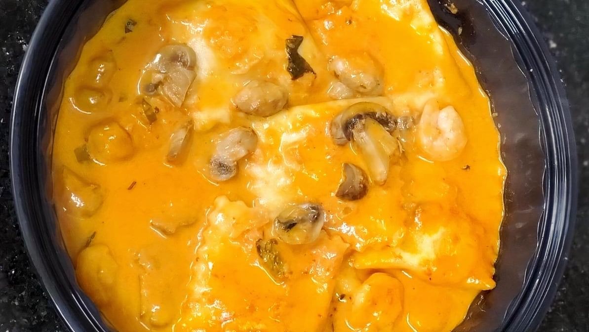 Lobster Ravioli.