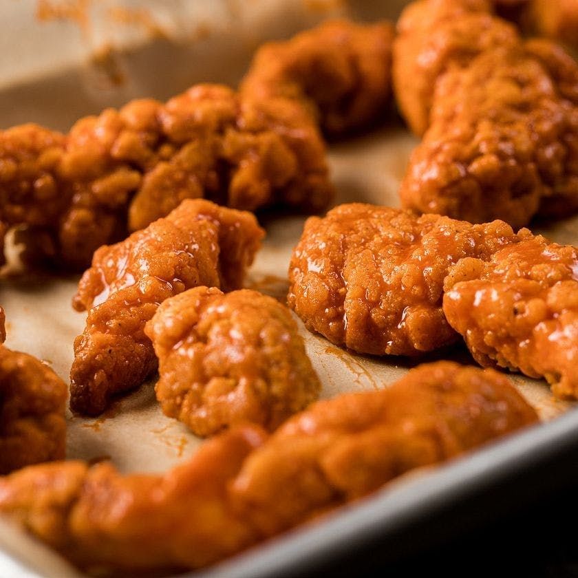 Buffalo Style Chicken Tenders.