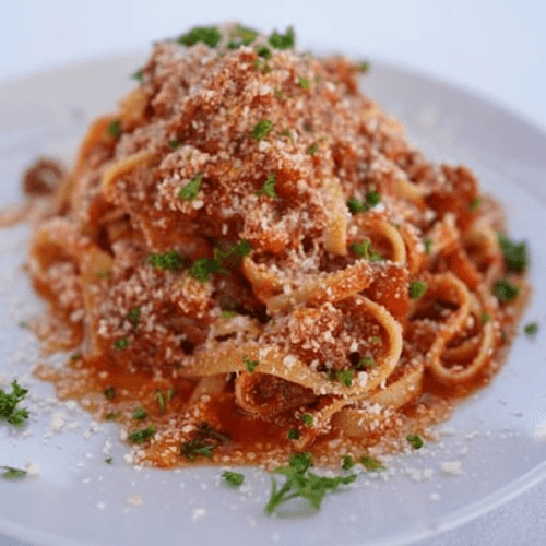 Fettuccine Bolognese