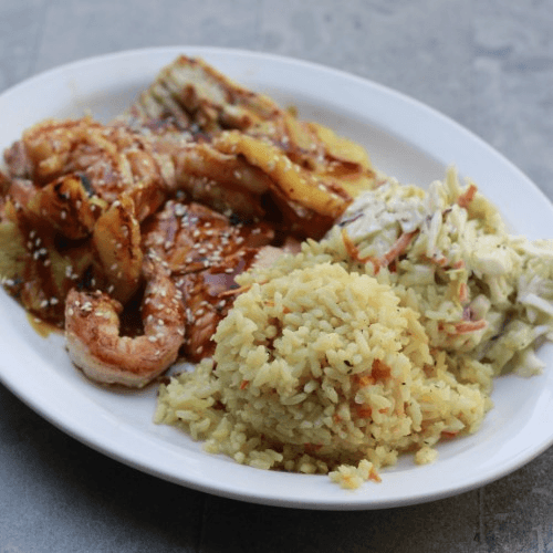 Hawaiian Combo Special.