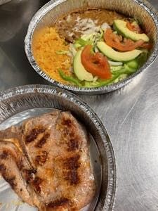 Steak a La Tampiquena.