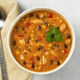 BAJA CHICKEN ENCHILADA.