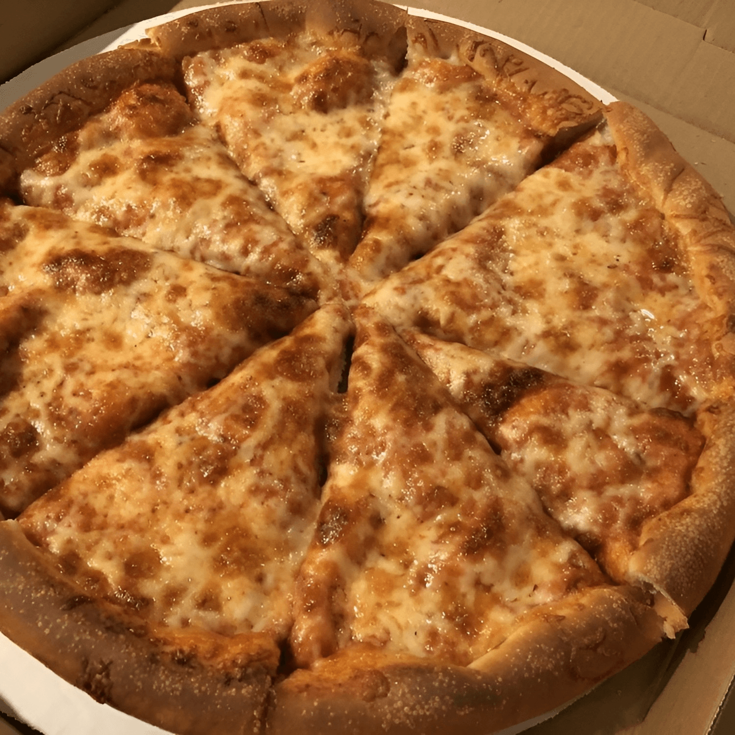 Small Cheese Pizza Monday Special.