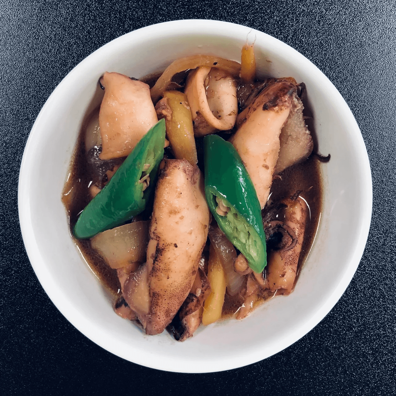 Squid Adobo.