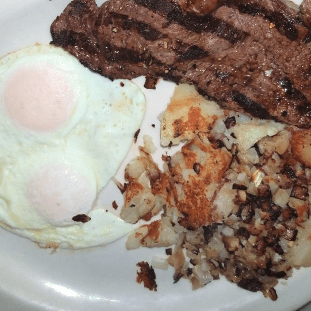 Steak & Eggs.