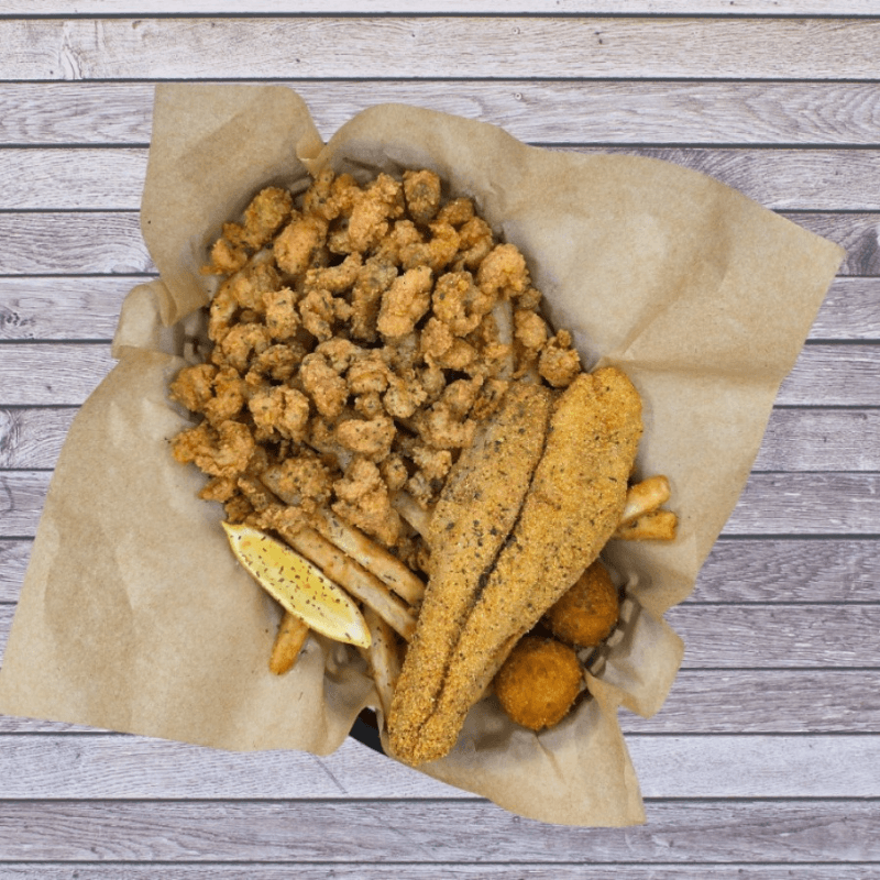 Catfish (1) & Crawfish Tails Combo.