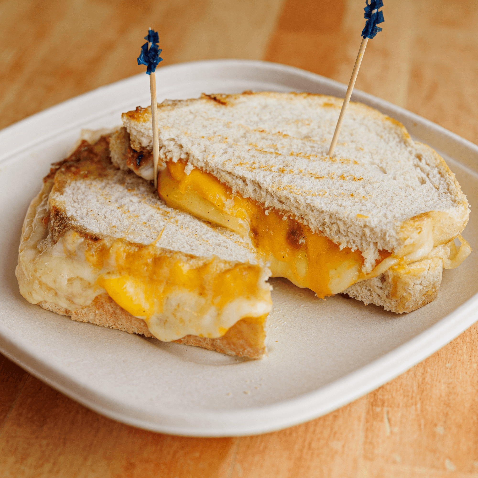 A & B Grilled Cheese Sandwich.