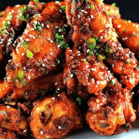 Sweet ginger garlic entrée.