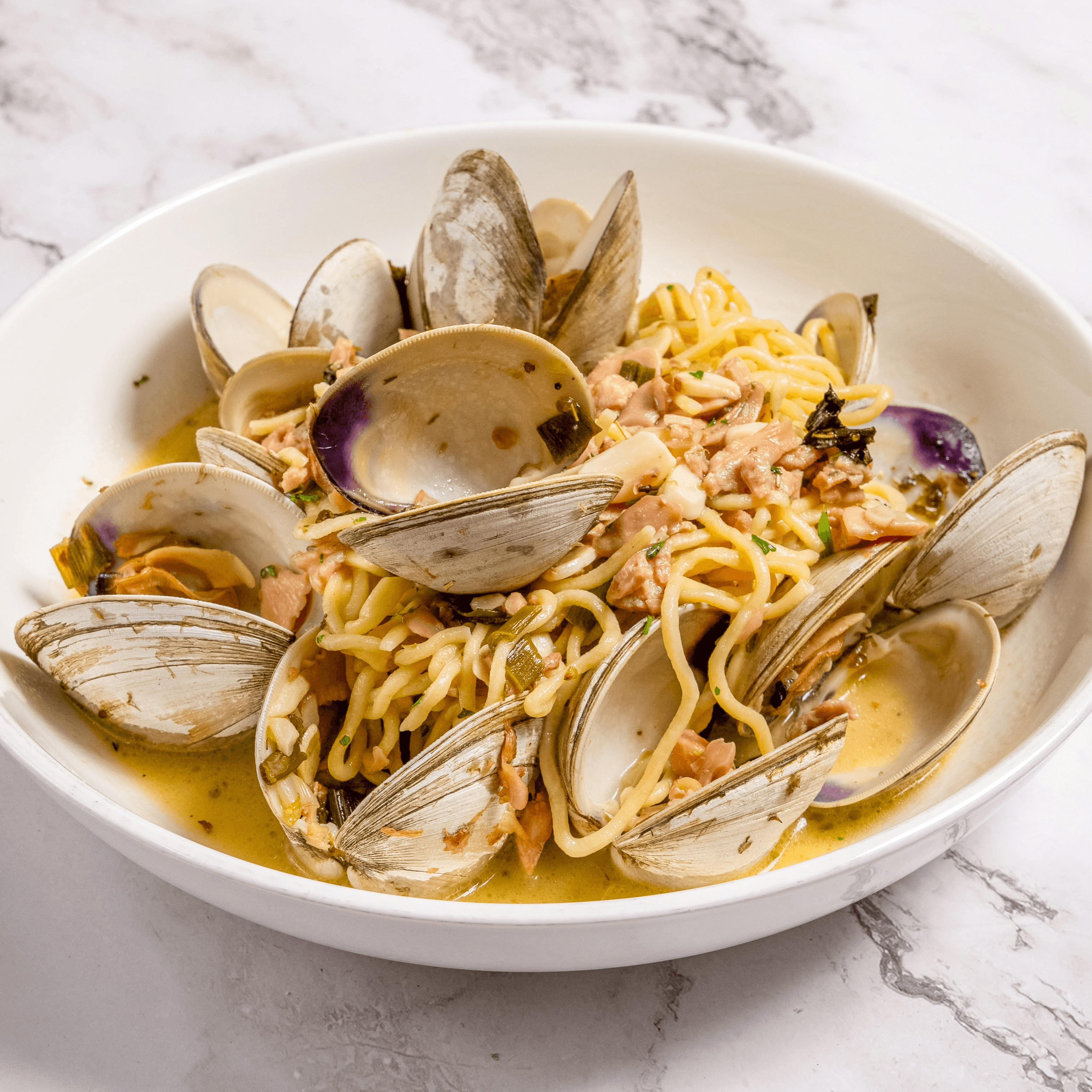 Linguine alle Vongole.
