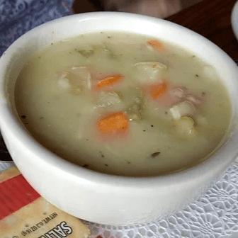 Homemade Chicken Noodle Soup.