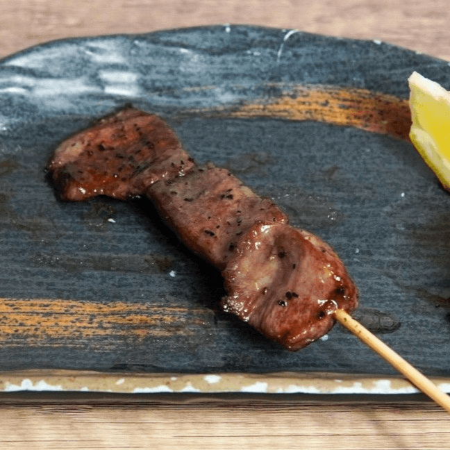 Beef Tongue Skewer　牛タン串.
