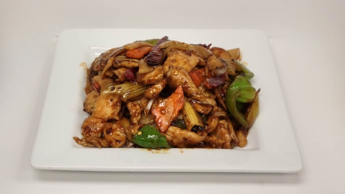 Chicken Szechuan Style.