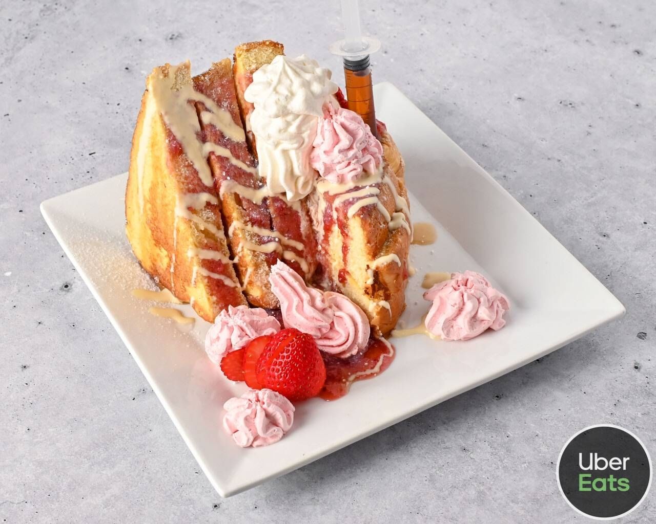 STRAWBERRY FRENCH TOAST.