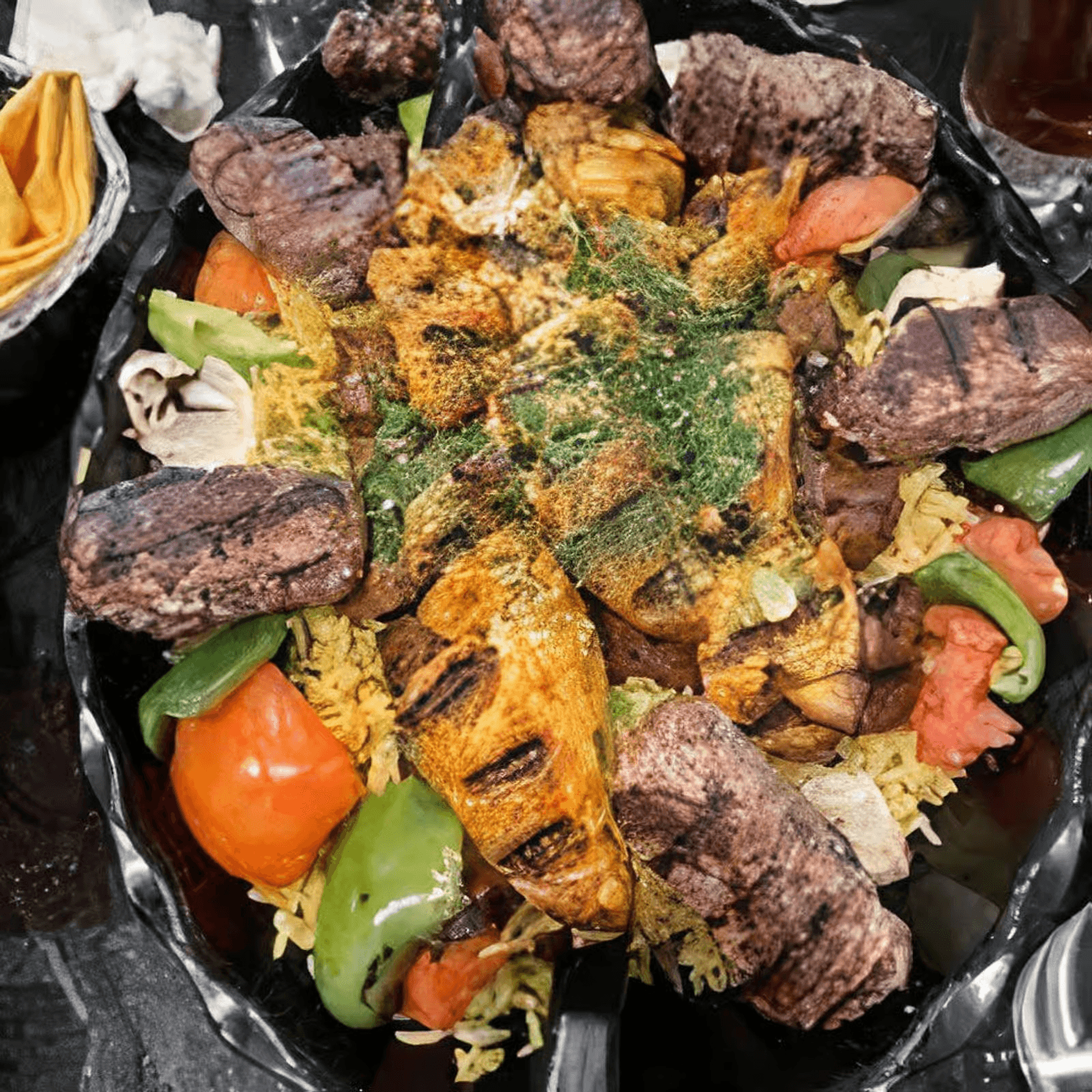 Grilled Combinations (Three).