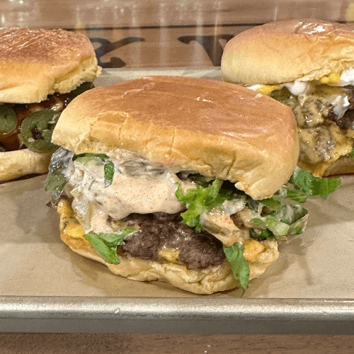 Mack Daddy Smashburger Combo.