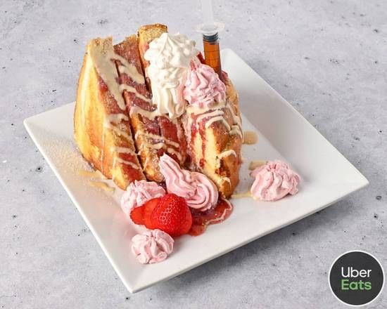 TRES LECHES FRENCH TOAST.