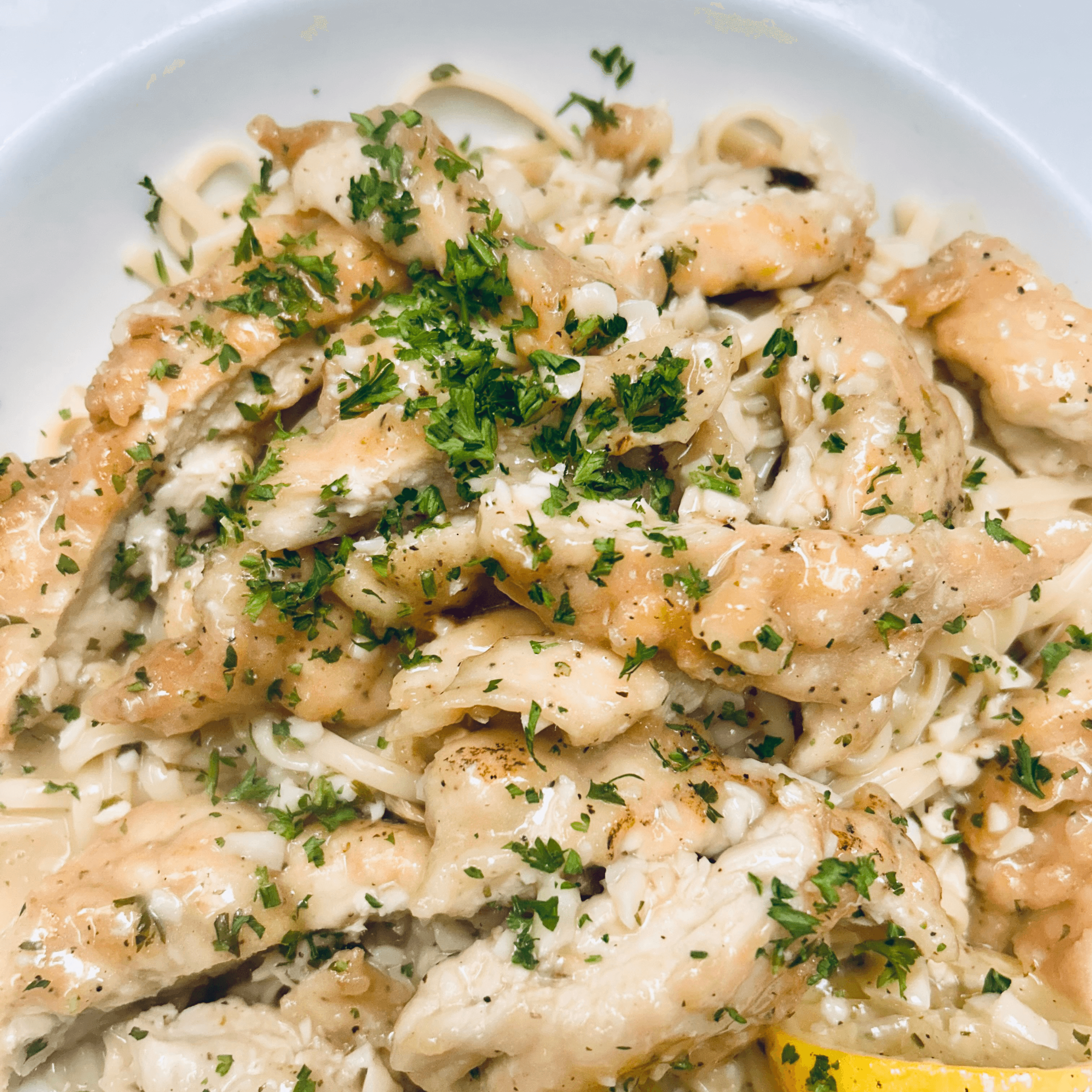 Chicken Scampi.