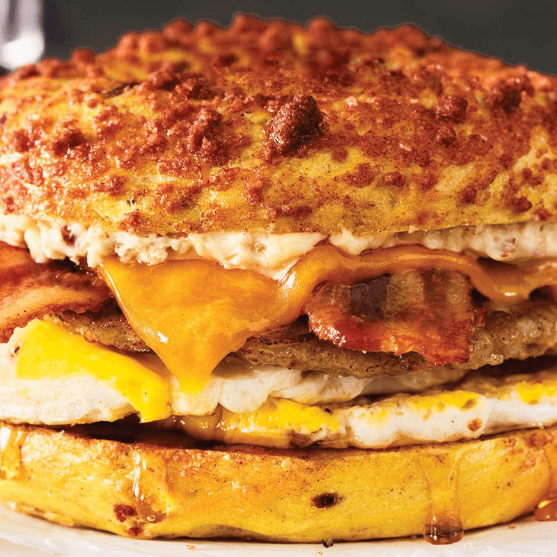 French Toast Egg Sandwich.